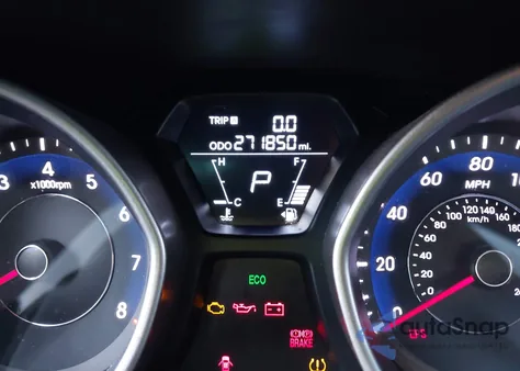 2013 Hyundai Elantra Gls из США, поврежденный, VIN 5NPDH4AE4DH310916